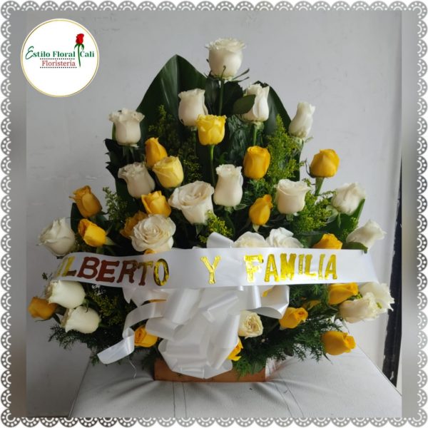 Arreglo Floral Abanico