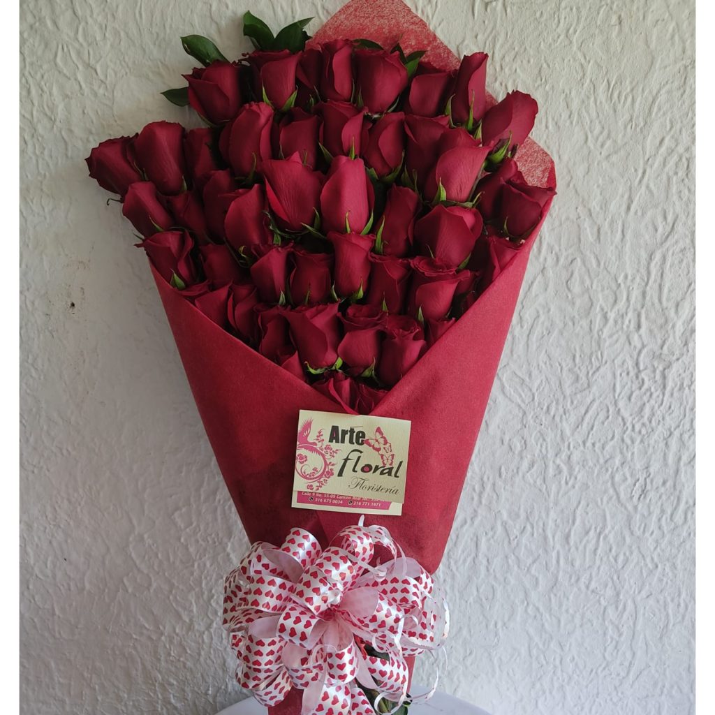 Bouquet de rosas- floristeria cali