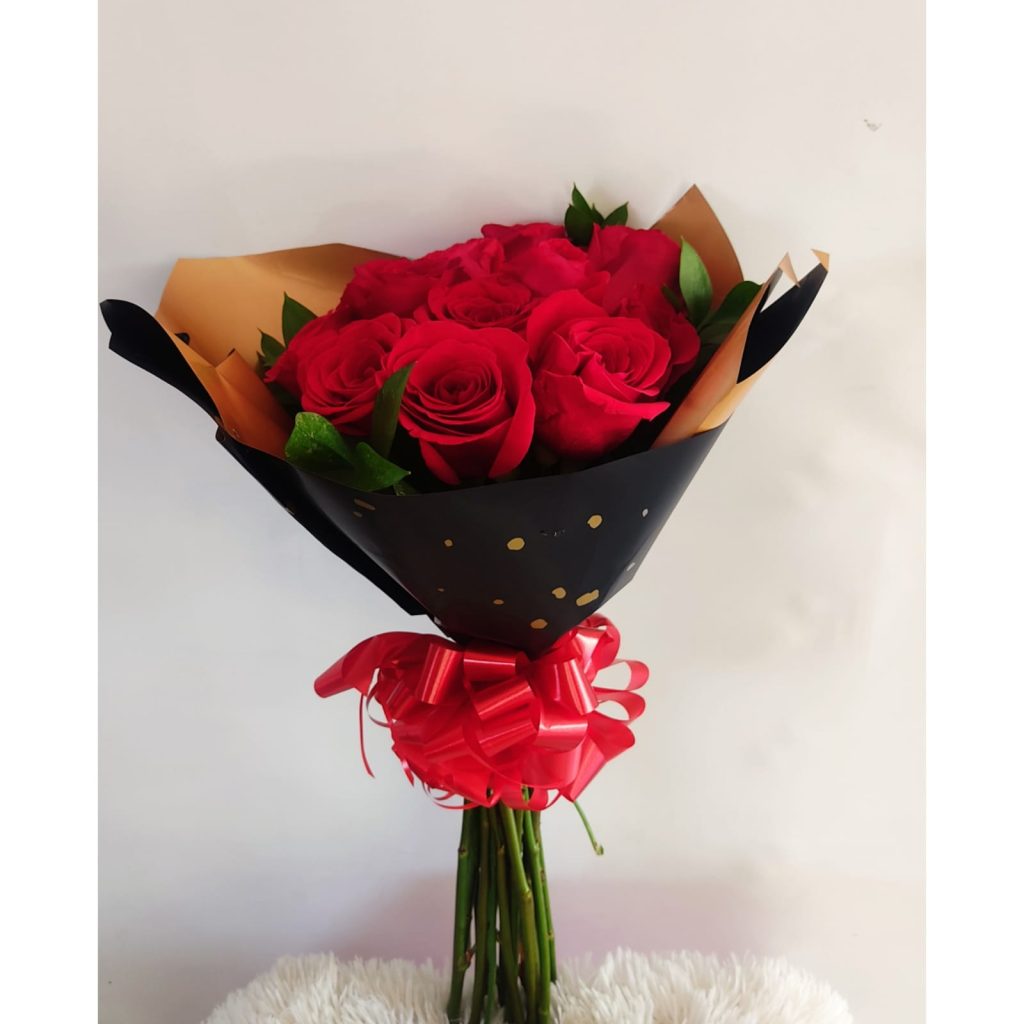 Bouquet de rosas rojas- floristeria caliBouquet de rosas rojas- floristeria cali