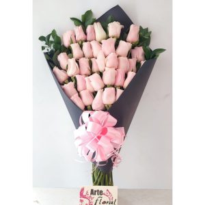 Bouquet de rosas rosadas -floristeria cali