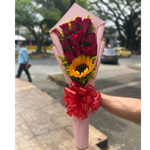 Bouquet de rosas-Floristeria cali